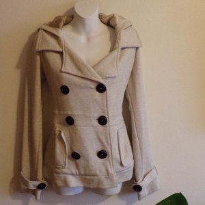 Billabong Sweatshirt Style Pea Coat
